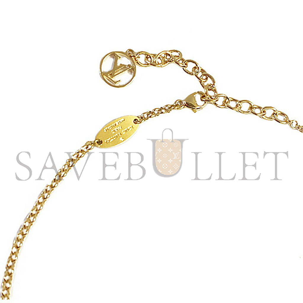 LOUIS VUITTON PETITE MALLE NECKLACE M00568